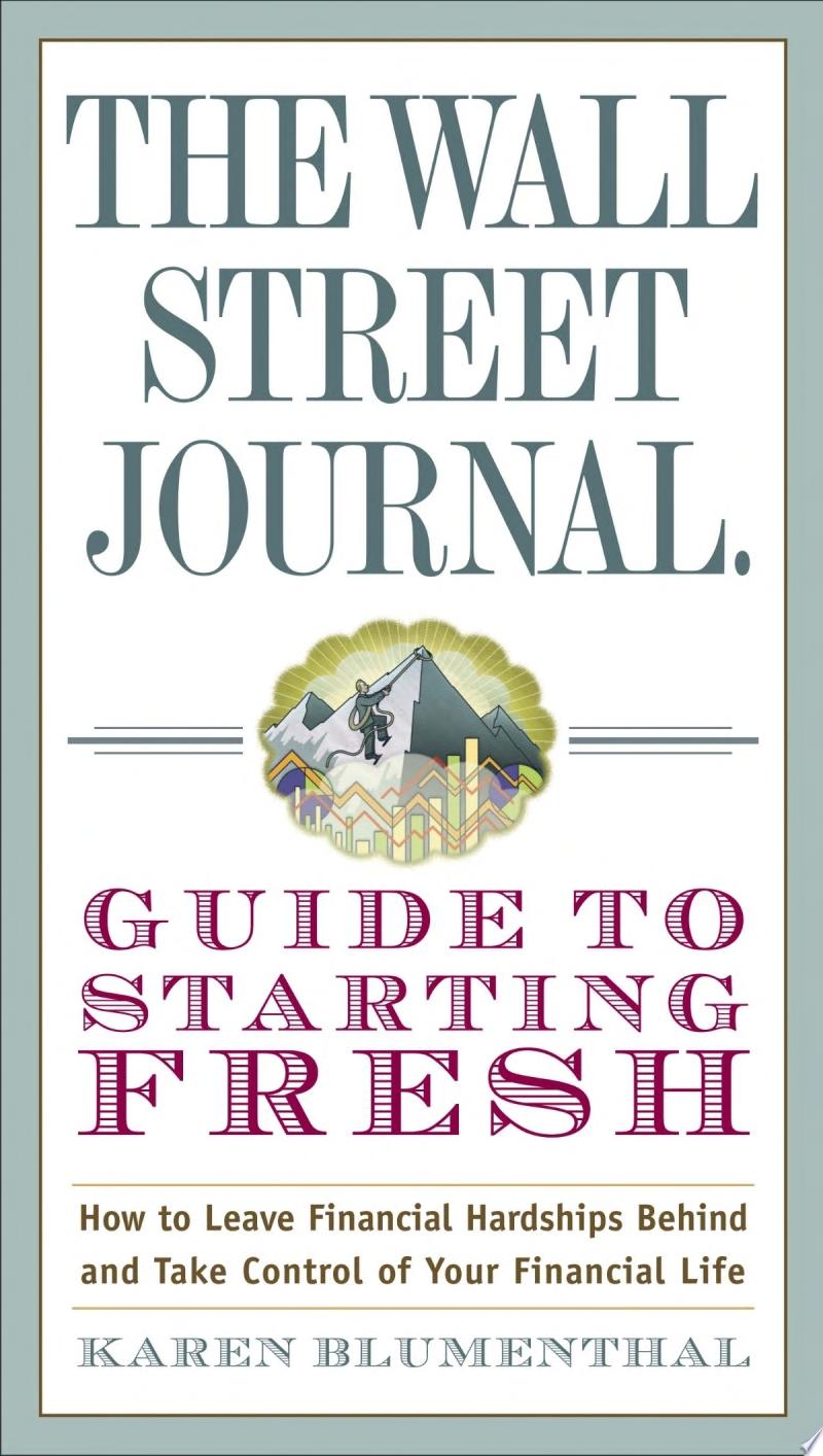 Image for "The Wall Street Journal Guide to Starting Fresh"