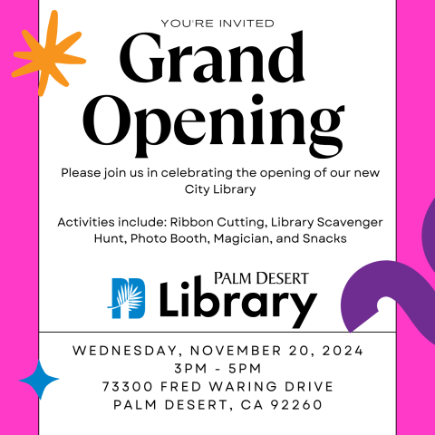 Library Grand Opening