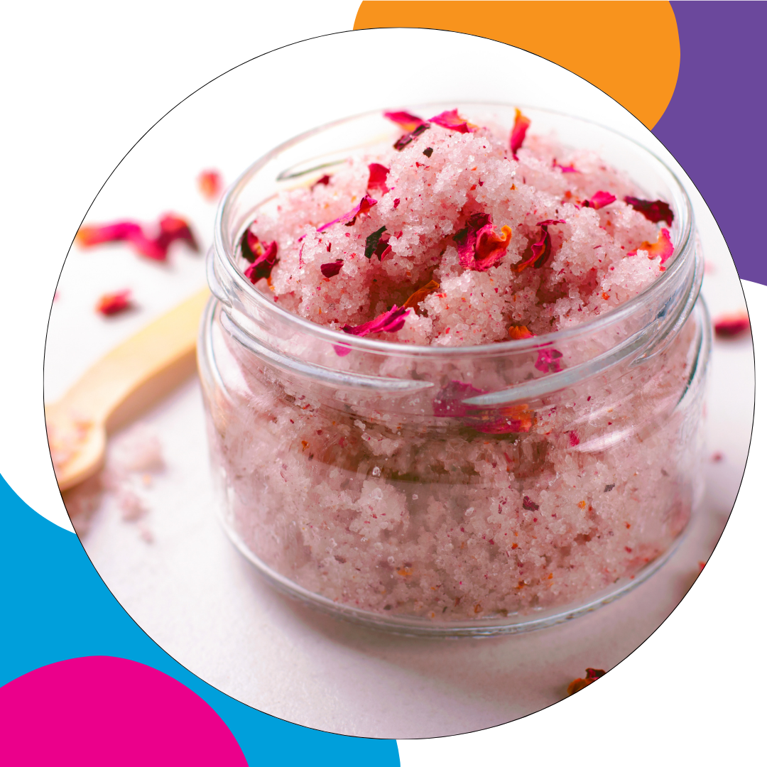 Calendar image of salt scrub